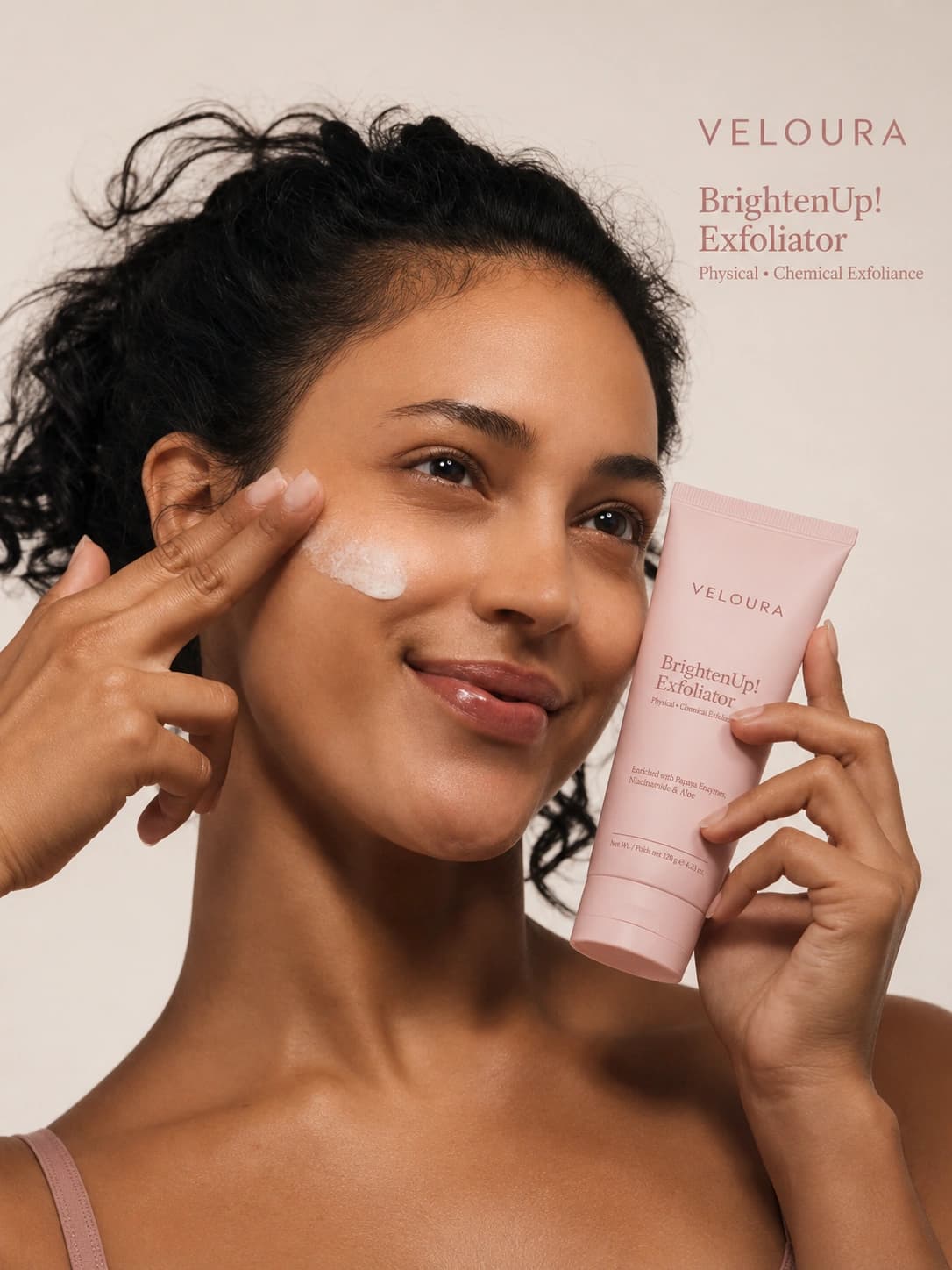BrightenUp! Exfoliator Physical + Chemical Exfoliator